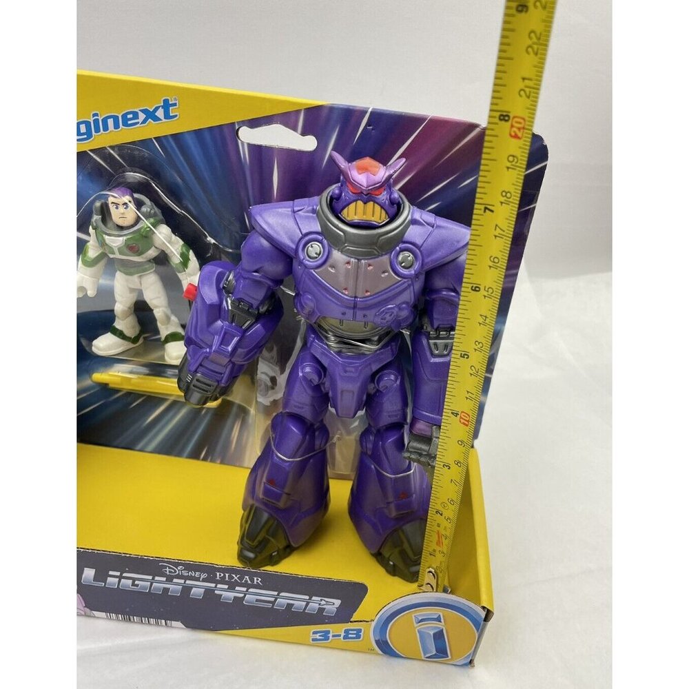 Imaginext Disney Pixar LIGHTYEAR  BUZZ & BATTLE BLAST ZURG Action Figures - Picture 2 of 6